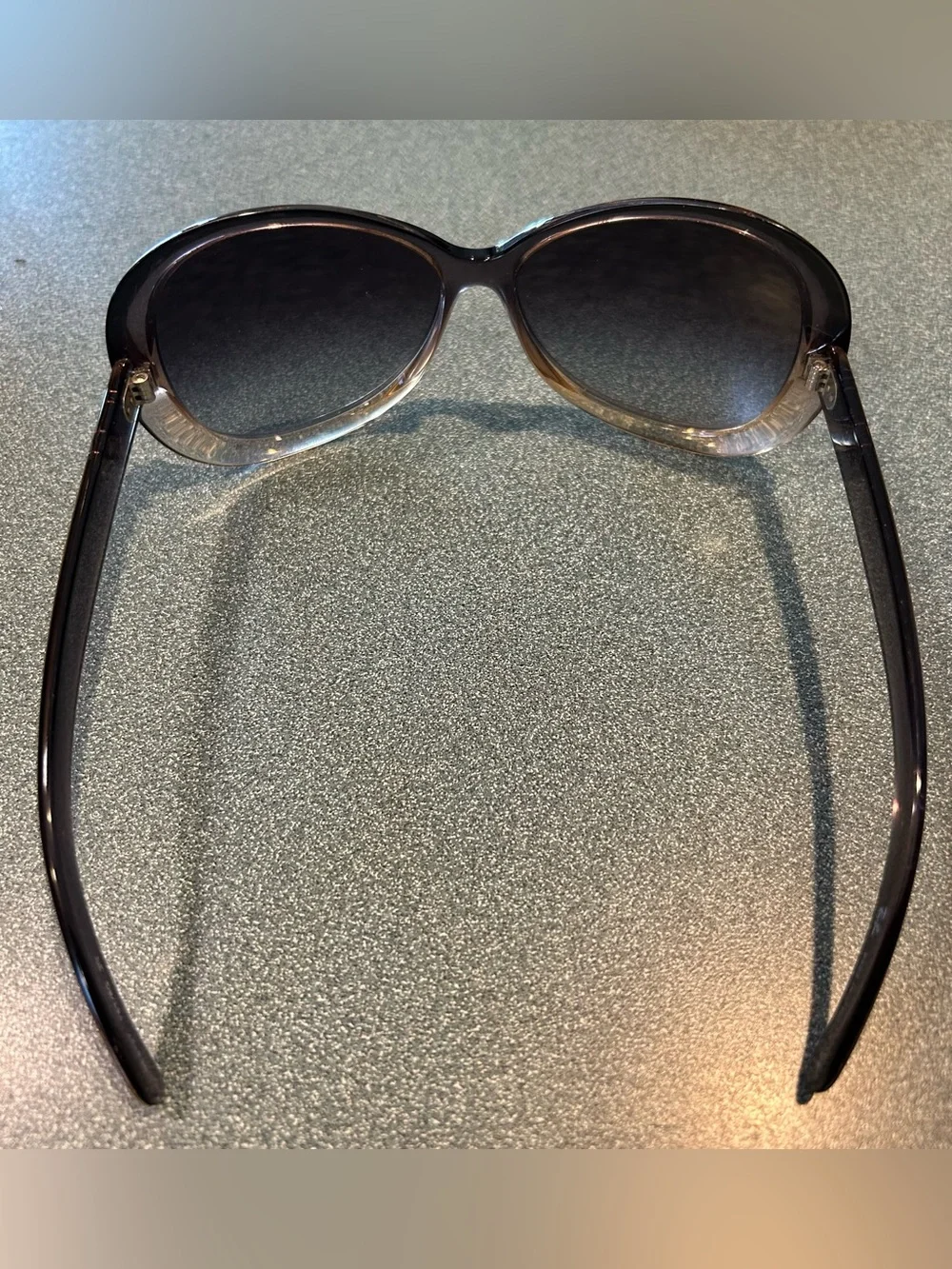 Ray-Ban Women’s Black to Brown Gradient Oversized Sunglasses